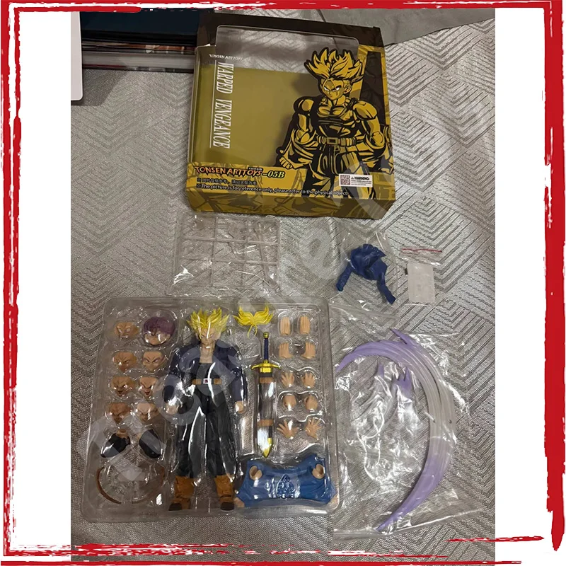 Фото Tonsenarttoys Kamione Trunks 05a 05b Фигурка Dragon Ball Z Super Saiyan SSJ SSJ2 Trunks Аниме Фигурки Модели Игрушки Подарки №3
