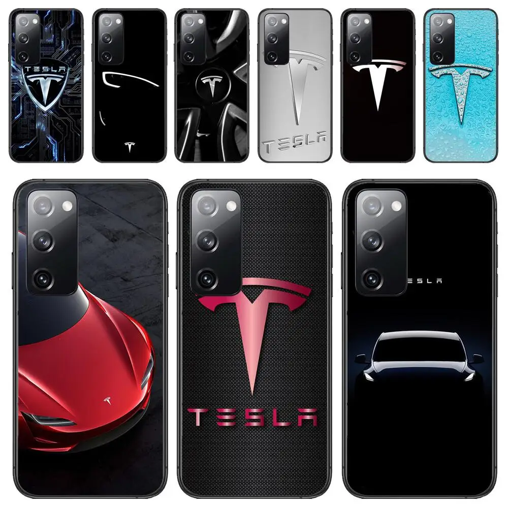 

New Energy Car Tesla New Phone Case Luxury Fashion For Samsung Galaxy S23 S21 S10 S30 S20 S22 S8 S9 S30 Pro Plus Ultra Fe Covers
