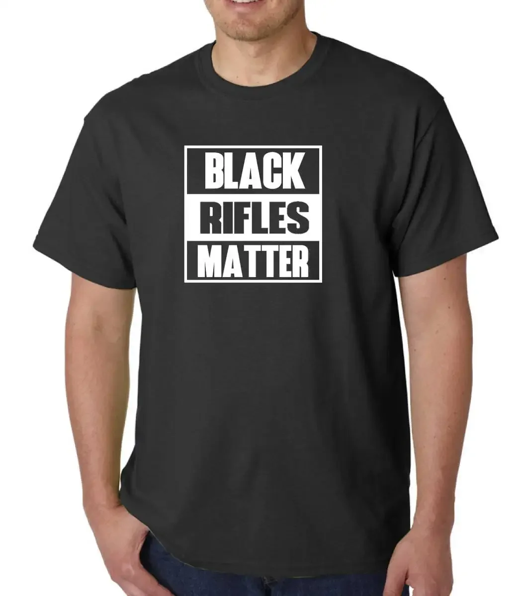 Camiseta negra de riflex материал camisa armas derecho S AR 15 AK47 2. 5 ª