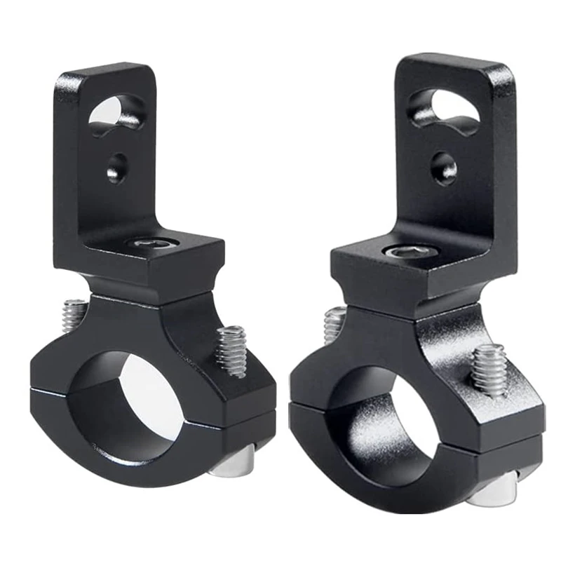 

4PCS Universal Handlebar 22 25Mm 7/8Inch Motorcycle Headlight Bracket Spotlight Holder Tube Clamp For Cafe Racer Chopper