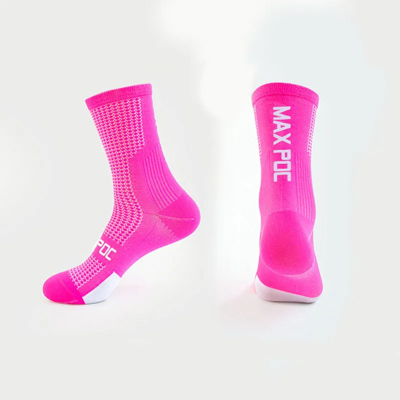 

max poc Socks Pro Team Men Women Cycling Socks MTB Bike Socks Breathable Road Bicycle Socks Outdoor Sports Sock