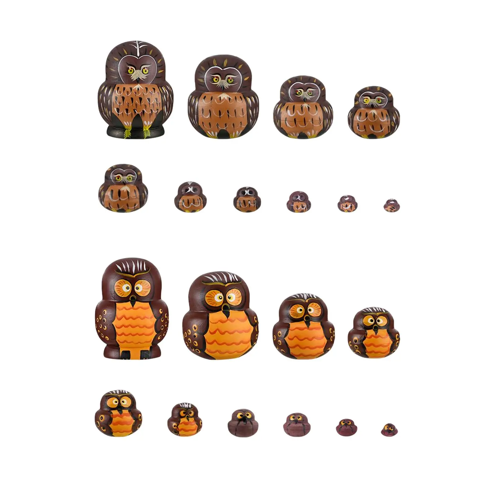 

Куклы-гнезда ручной работы, милая игрушка для детей, набор кукол матрешек для дома, настольная