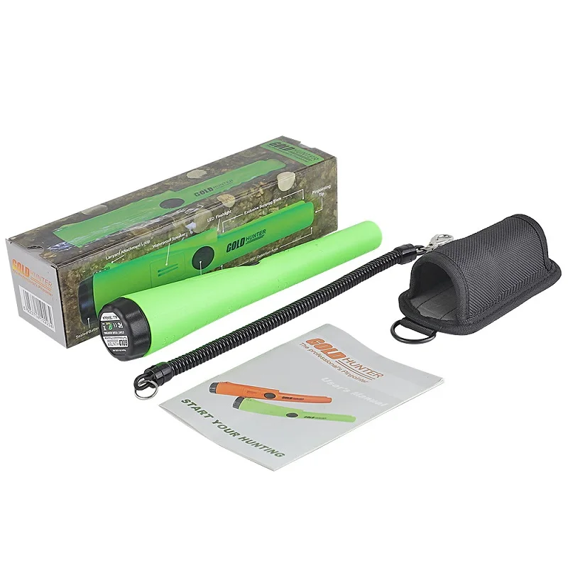 Gold Hunter AT IP68 Водонепроницаемый пинпоинтер Детектор золота Глубокий поиск