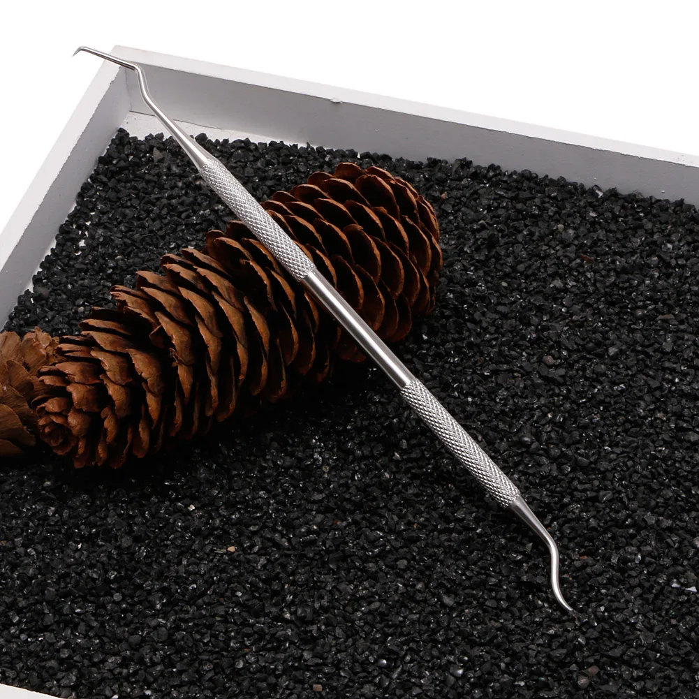 

Double Hook Tooth Dental Explorer Probe Materials Dentalist Dentist Tool New Set