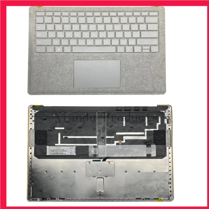 Сенсорная панель для рук с подсветкой клавиатуры серого цвета Microsoft Surface 1st 2nd 1769 US