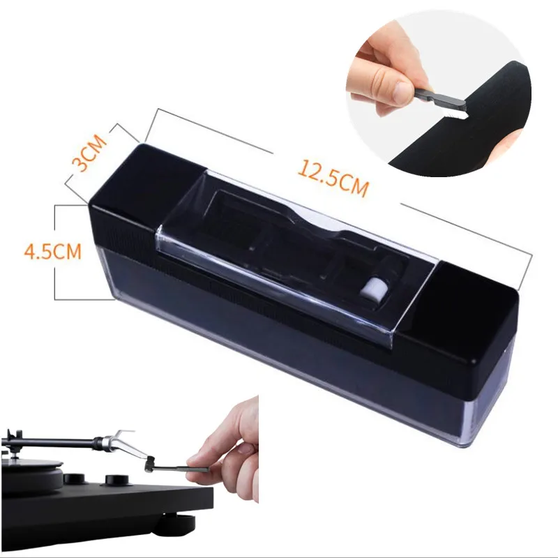 

Vinyl Record Velvet Brush Mutipurpose Record LP CDs Cleaner Stylus Cleaning Kit Turntable Player Accessories Cleaning Tools