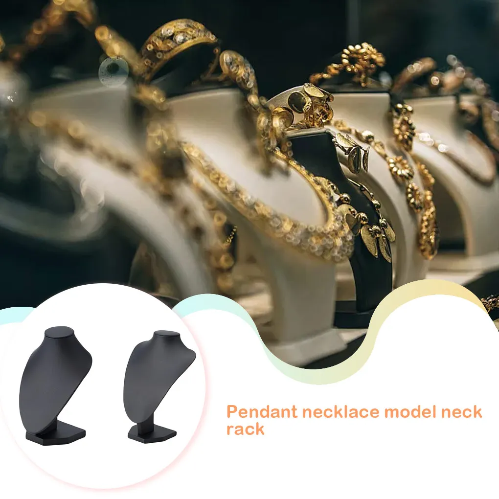

Display Jewelry Necklace Holder Jewellery Elegant Storage Necklaces Bust Mannequin Stand Hanging Earring Storing