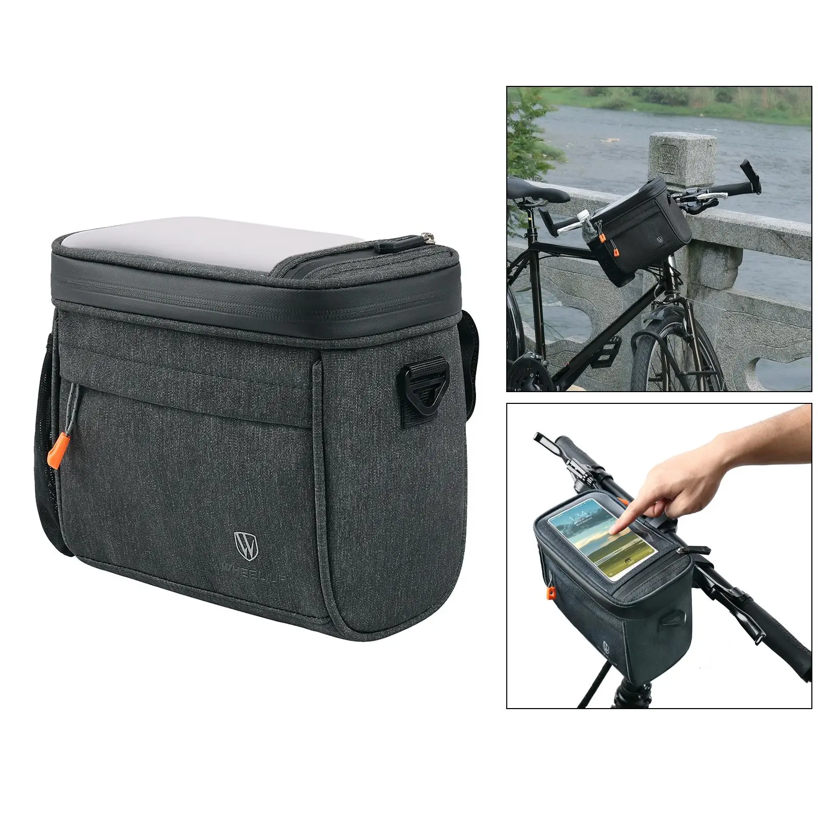 

Handlebar Bag Front Camera Case Pannier Rain Cover Shoulder