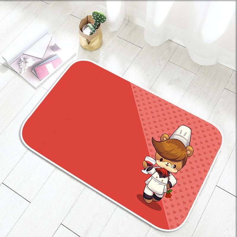 

Cartoon series lovely little god kitchen kitchen guest room carpet corridor balcony bedroom bathroom entrance non-slip floor mat