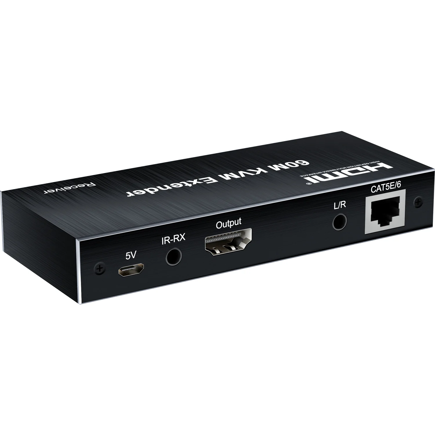 60 м KVM HDMI удлинитель по Cat5e/6 Rj45 Ethernet-Кабель переключатель Поддержка USB мыши