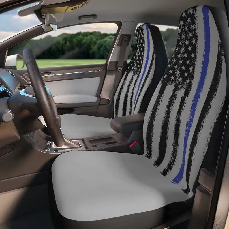 

Thin Blue Line Seat Covers for SUV and Car Bucket Seats
