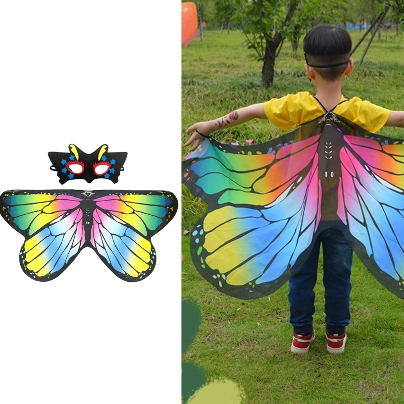 

2Pcs Fairy Costumes Angel Butterfly Fairy Wing Party Fancy Dress Dressing Up