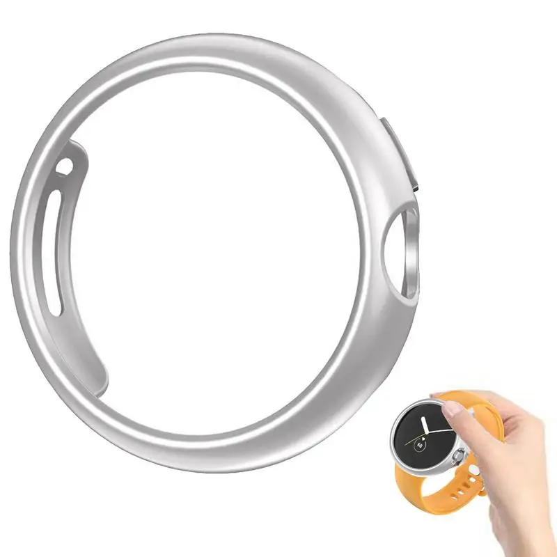 

360 полностью мягкий прозрачный защитный чехол из ТПУ для Google Pixel Watch, прозрачный чехол Pixel Watch, чехол s 2022, аксессуары