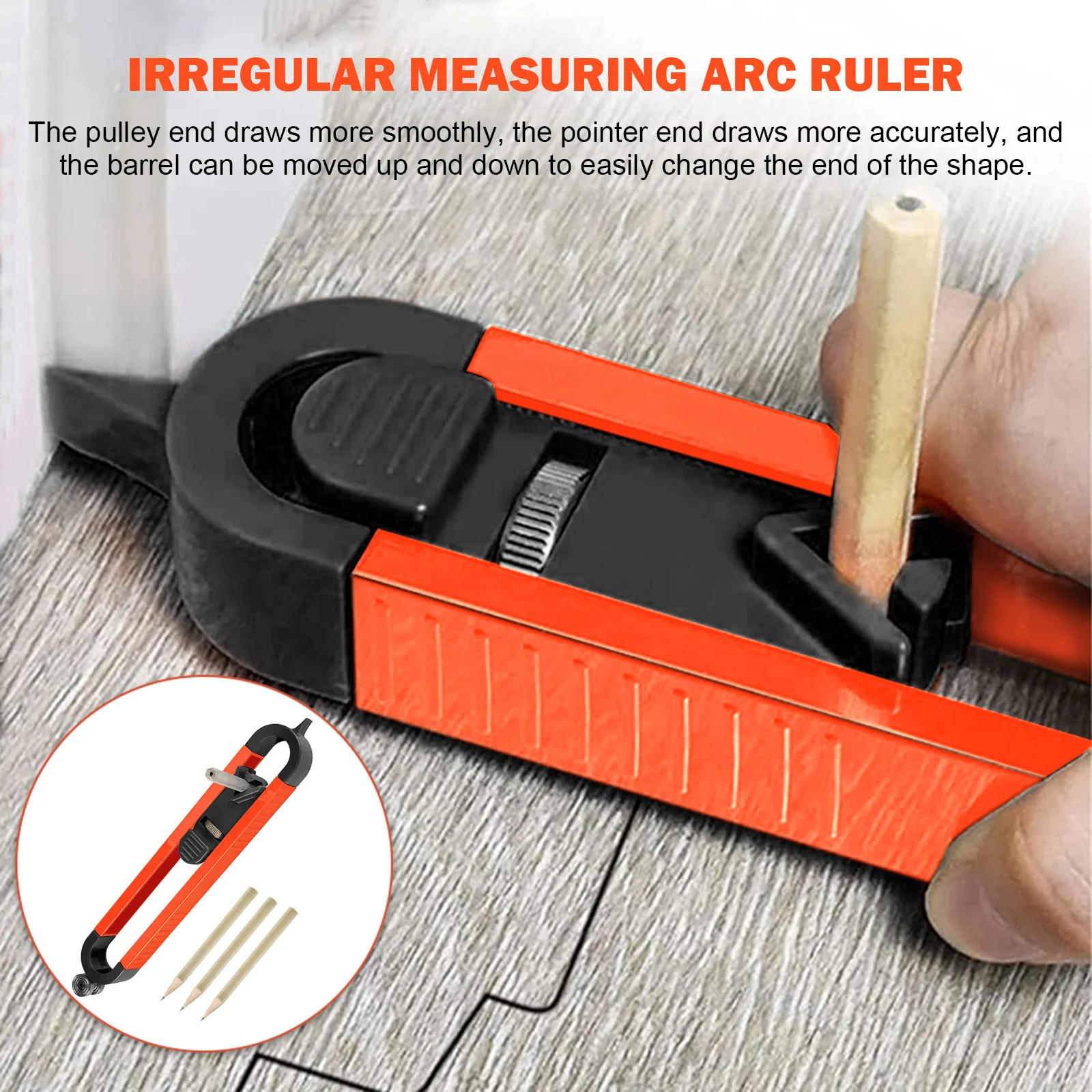 

Профессиональный измеритель контура, точный инструмент для создания неправильного контура, инструменты для измерения