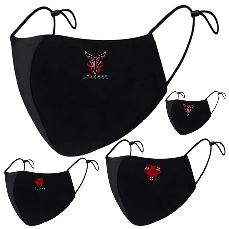 

Four Seasons Men and Women Plus Size Fashion Cotton Masks Face mask Umbrella Corporation Printing Filter series Anti-dust masks