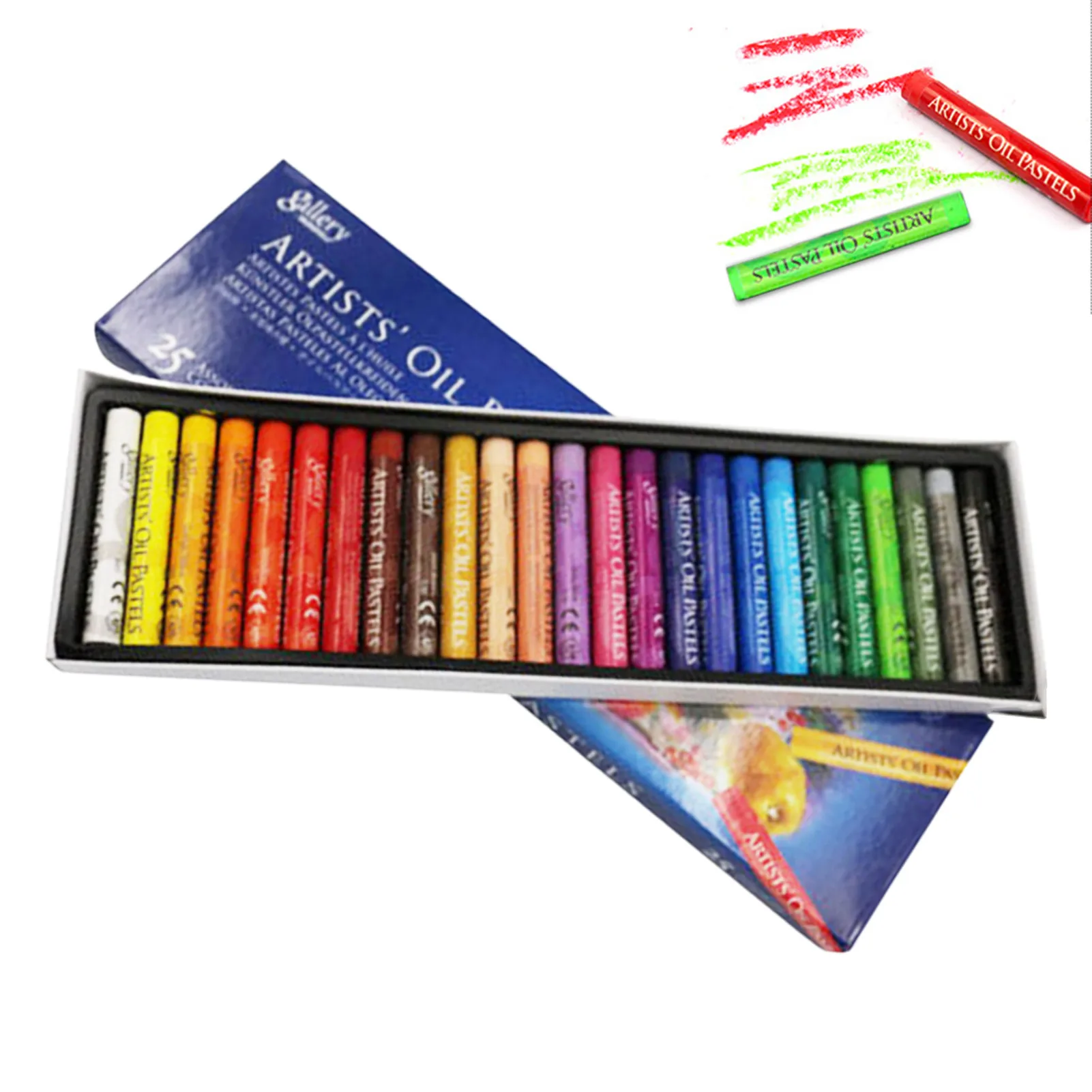 

Oil Pastels Set Artist Soft Oil Pastels 25/50 Color Non Toxic Oil Pastels Set Soft Oil Pastels Set For Beginners Preschool Kids