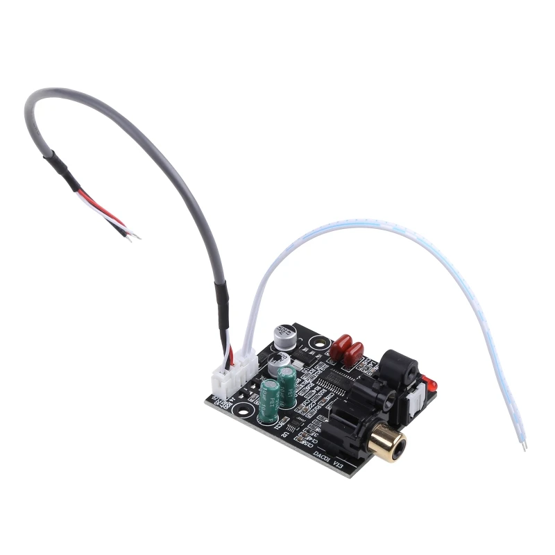 DIY DAC цифровой декодер 24 бит 192 кГц Оптическое волокно CS8416 CS4344 l Прямая поставка |