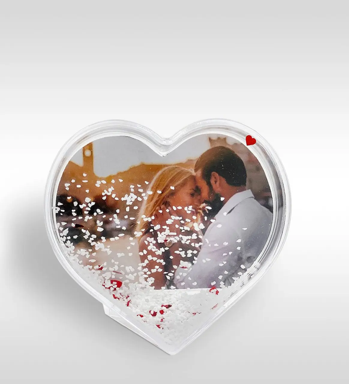 

Персонализированное фото сердца снега расход-1