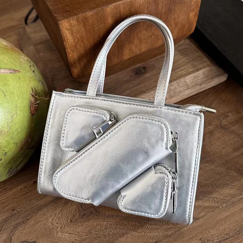 

Маленькие квадратные сумки через плечо для женщин, роскошные дизайнерские сумки и кошельки, новинка 2023, модная сумка-мессенджер из искусственной кожи с несколькими карманами