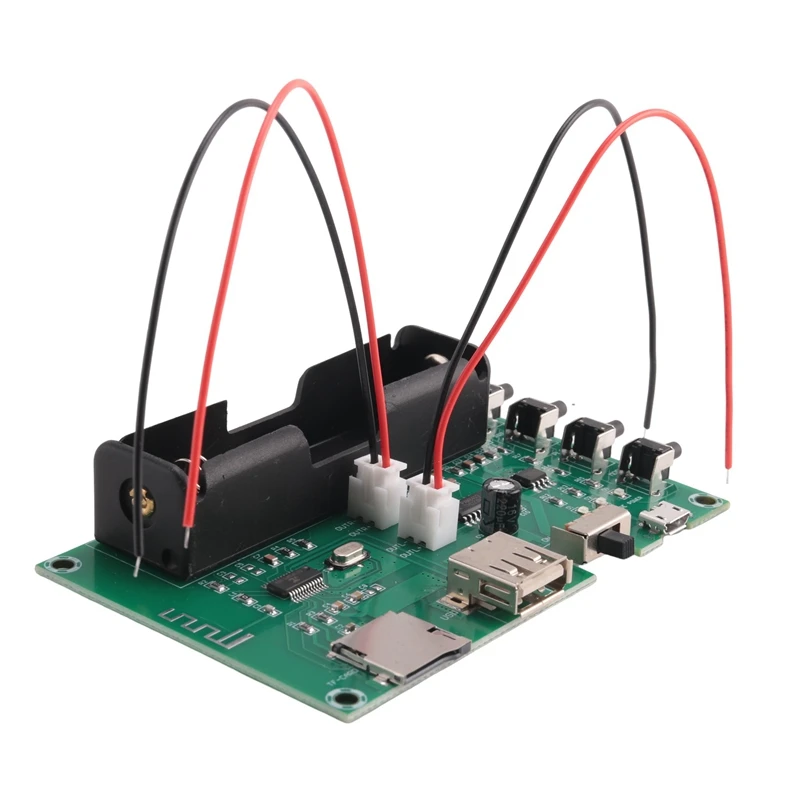 Плата усилителя мощности компактная перезаряжаемая литиевая батарея Bluetooth 10 Вт