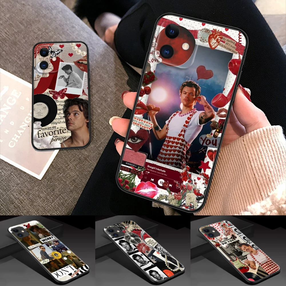 Мягкий силиконовый чехол H-Harry S-Styles 1D для Samsung S9 Plus S10 S10E S20 Fe Lite S21 S22 S23 S30 Ultra