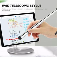 new universal touch screen pen capacitive stylus pen for smart phone tablet for ipad point round thin tip