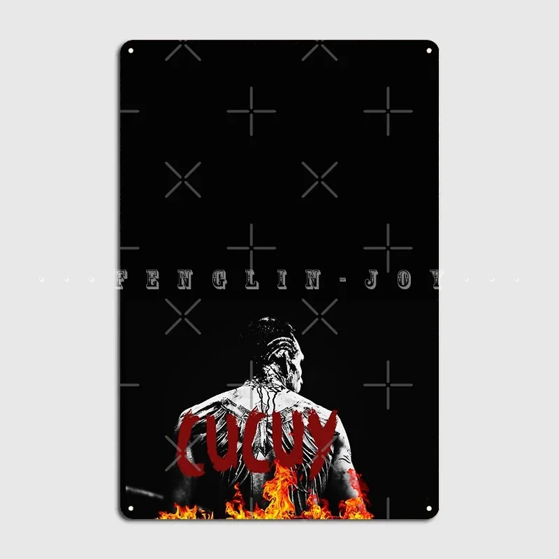 Металлический плакат Tony Ferguson металлический для кинотеатра гостиной