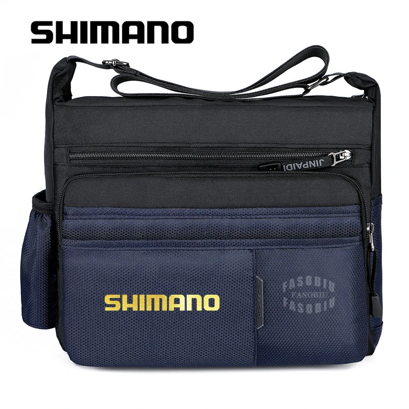 

Мужской рюкзак для рыбалки SHIMANO, Спортивная уличная сумка на ремне, качественный Многофункциональный мессенджер унисекс для рыбалки