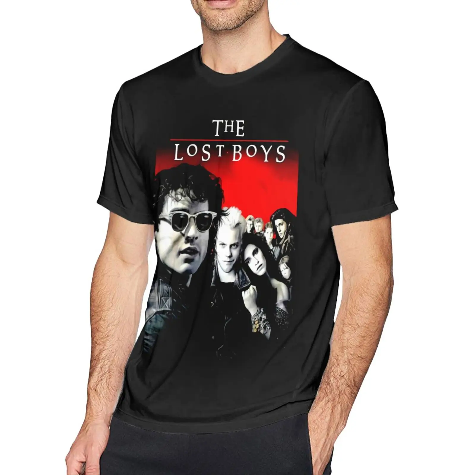 

Футболка Мужская/Женская хлопковая, оверсайз рубашка с принтом The Lost Boys