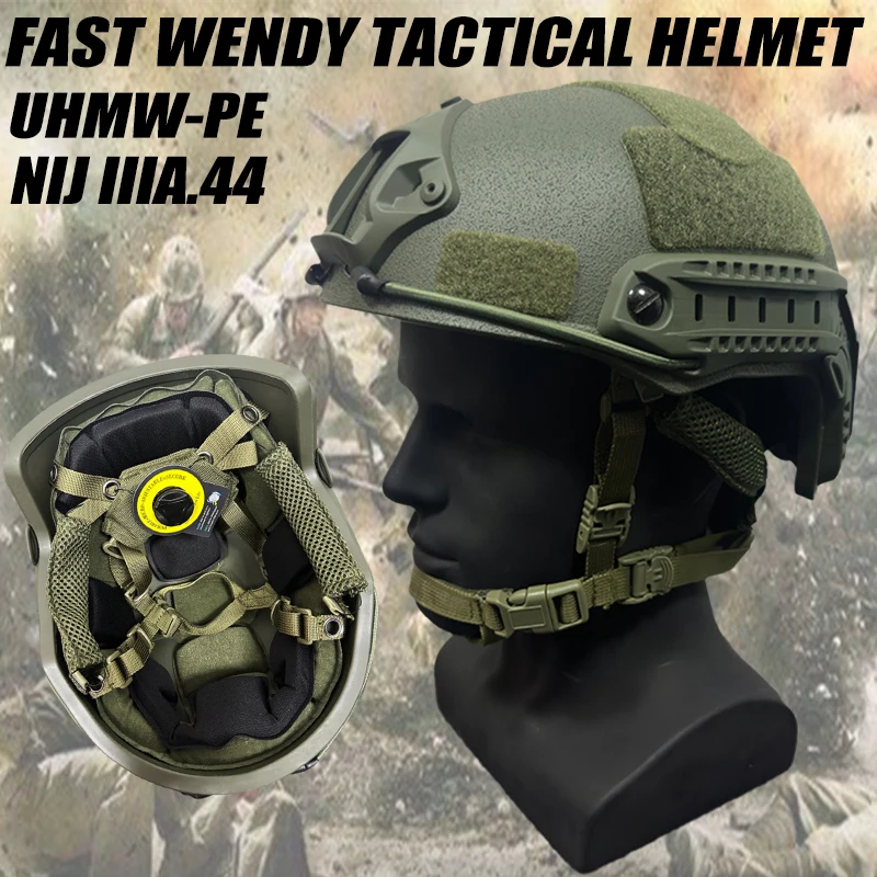 Высококачественный Быстрый Пуленепробиваемый Шлем Nij Iiia Высокоскоростной