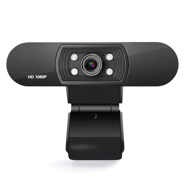 

Full HD 1080P Video Webcam USB Camera Night Vision Computer Web Camera Built-in Mic for Online Study Conference