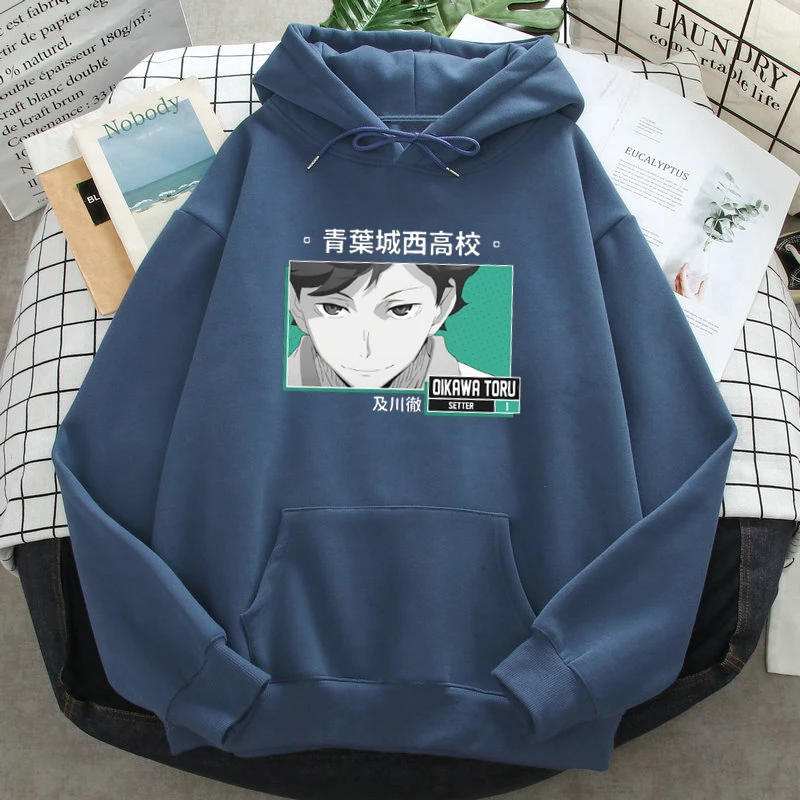 Toru Oikawa Hoodies Man Japan Anime  Sweatshirts 2023 Men's Autumn Spring Fleece Long Sleeve Streetwear Hoody