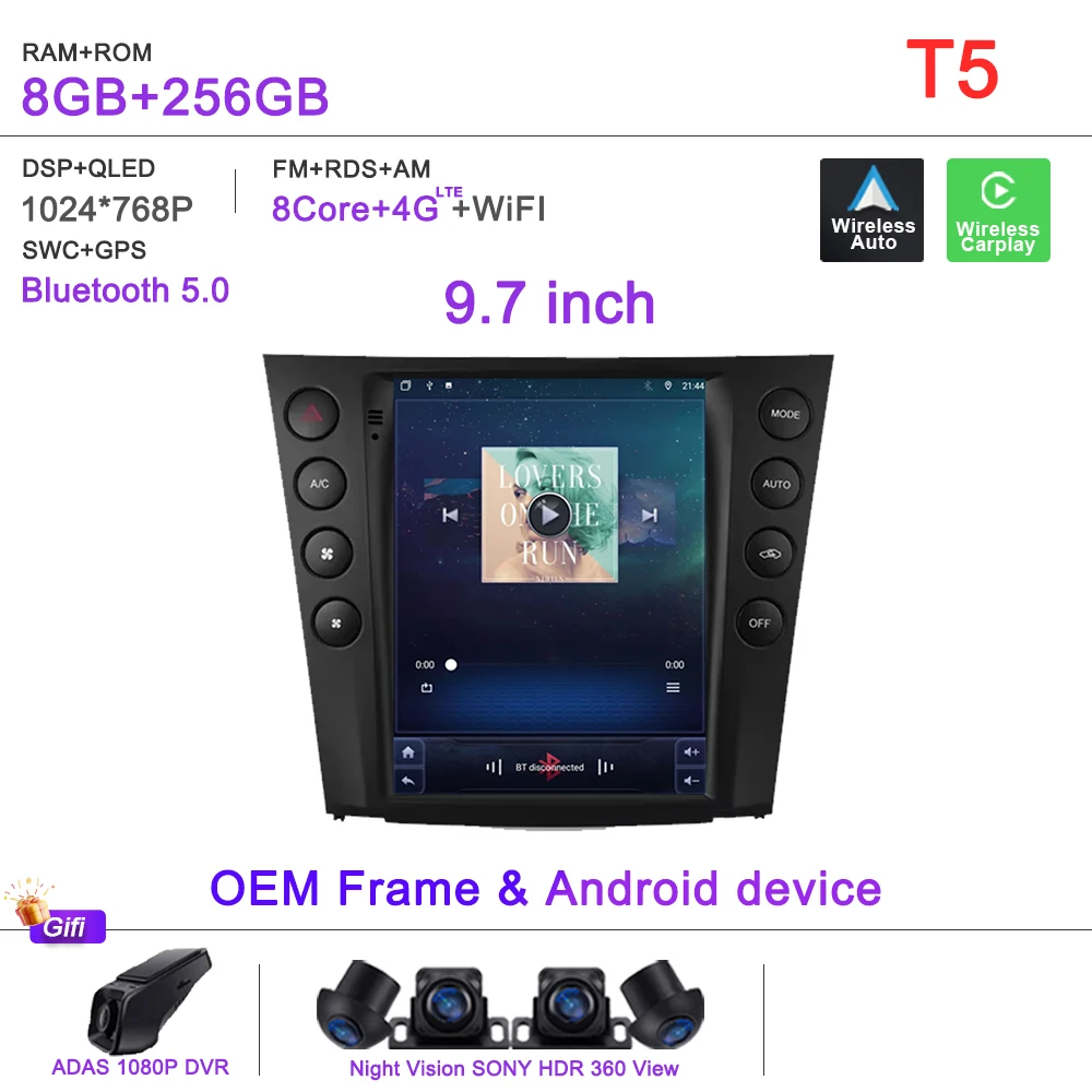 

Автомобильный DVD Android 15 для Lexus GS300 S190 GS350 GS400 GS430 GS450h GS460 GS 300 III 3 350 400 430 450h 460 2004-2011 Мультимедиа