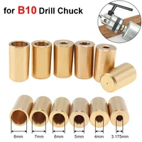 b10 drill chuck adaptor connecting rod shaft sleeve steel copper coupling 3 17mm 4mm 5mm 6mm 7mm 8mm