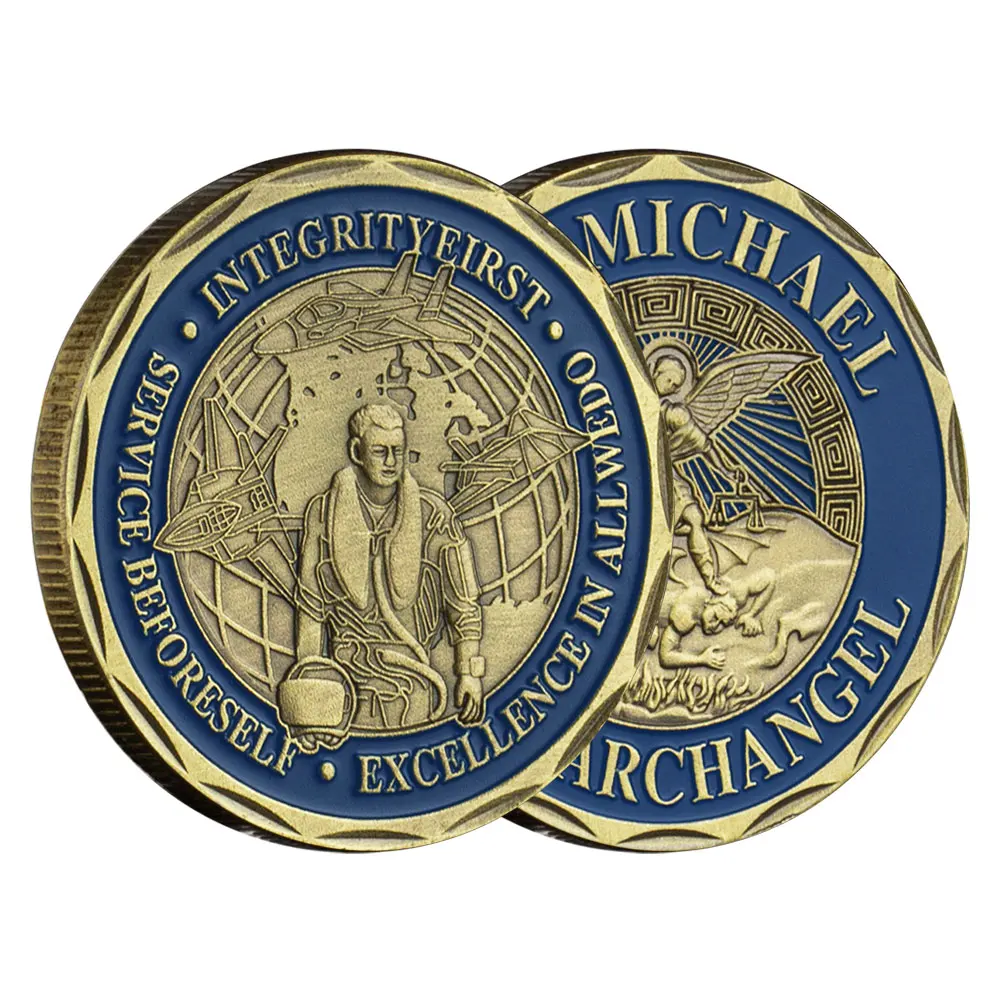 

Медная сувенирная монета ST. Michael The Archangel