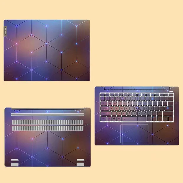Фото Наклейка для ноутбука lenovo ideapad yoga 13, Защитные Чехлы, верхняя/нижняя часть/защитная пленка для lenovo yoga 13s 2021, аксессуары №3