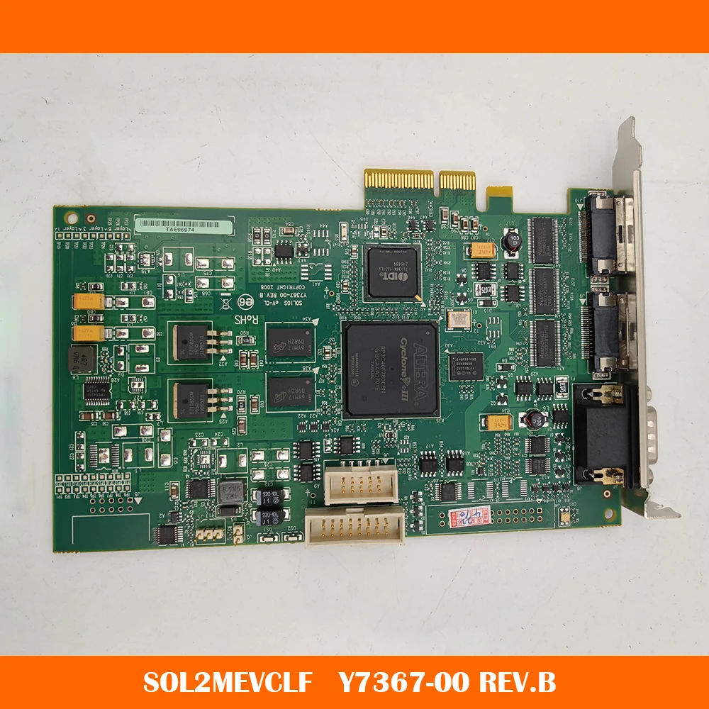 

Original Quality SOL2MEVCLF Y7367-00 REV.B For MATROX SOLIOS eV-CL Capture Card Frame Grabber Fast Ship Tested