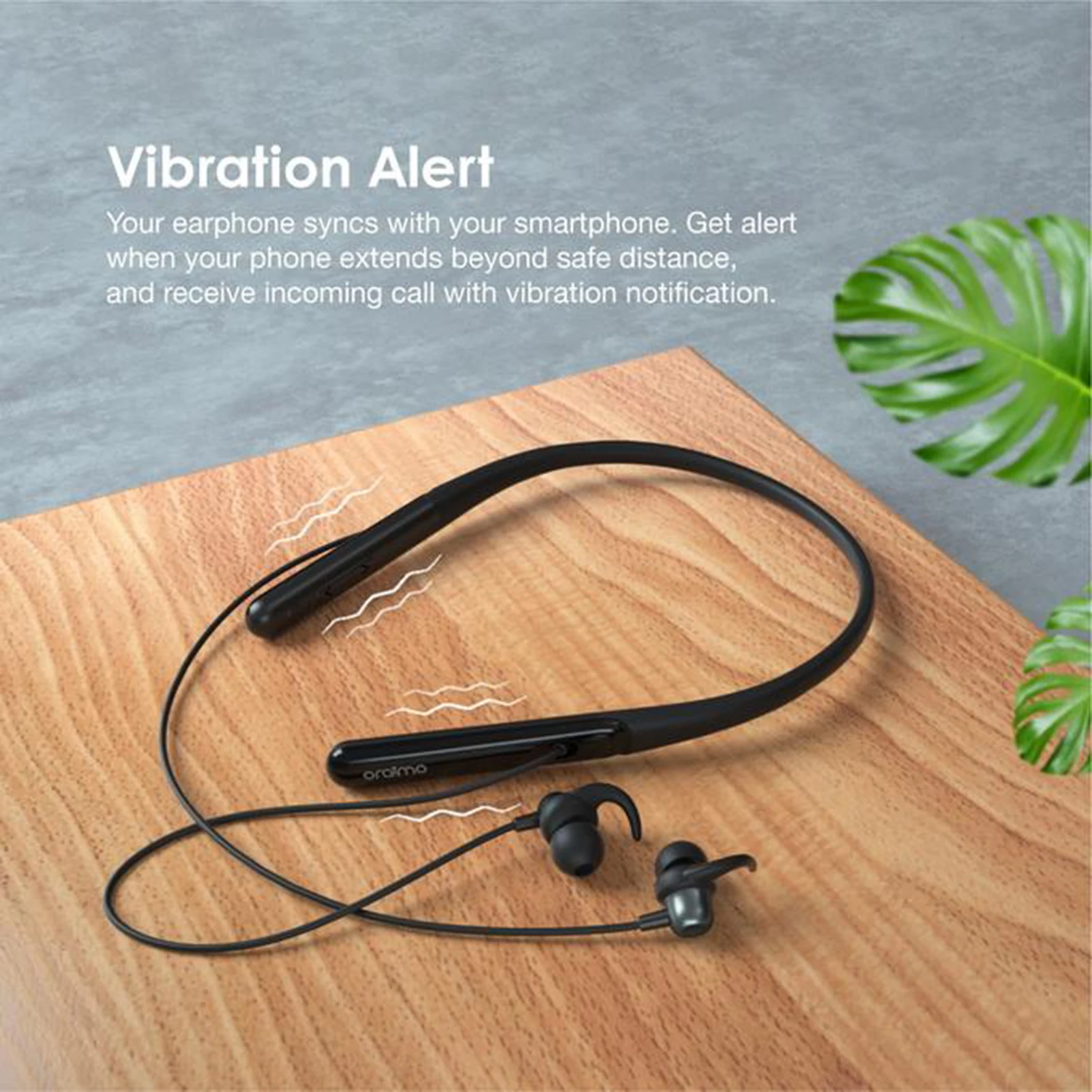Беспроводные наушники-вкладыши Oraimo OEB-E75D Necklace 3 Lite с шейным ободом спортивные