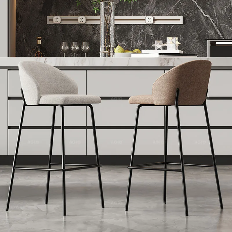 Высококачественные стулья для гостиной и бара простая Водонепроницаемая задняя