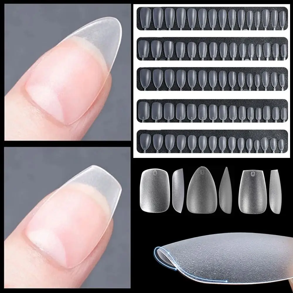 

Tool Finger Extension Nail Gel Tips Nail Art Accessories Fake Nails False Nails Full Cover Almond Square Coffin