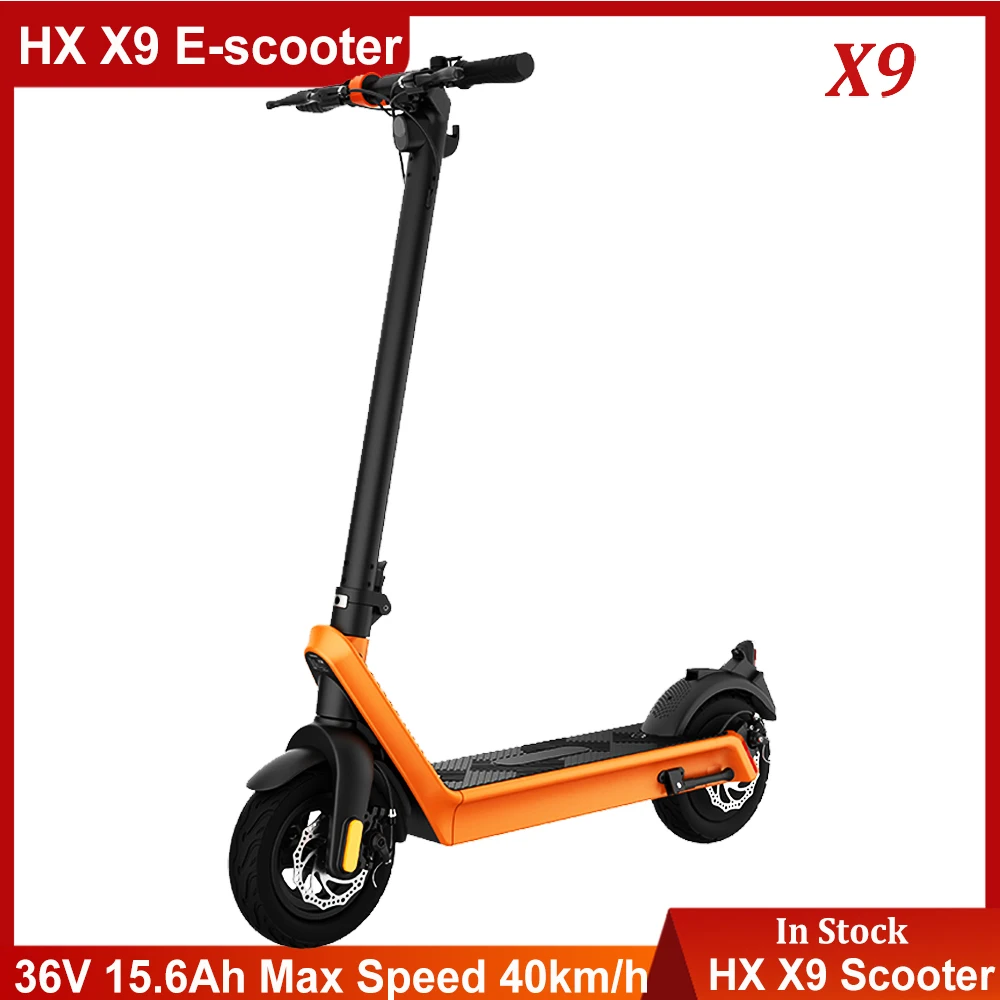 

Электрический скутер HX X9 PLUS, 500 Вт, 36 В, а/ч, 10 дюймов, 40 км/ч, IP54, складной легкий Уличный Скейтборд