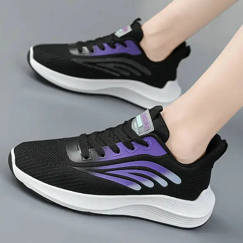 2023 Running Shoes for Woman Spring Sneakers New Mesh Breathable Women Tennis Sports Casual Shoes For Female Sapato Feminino