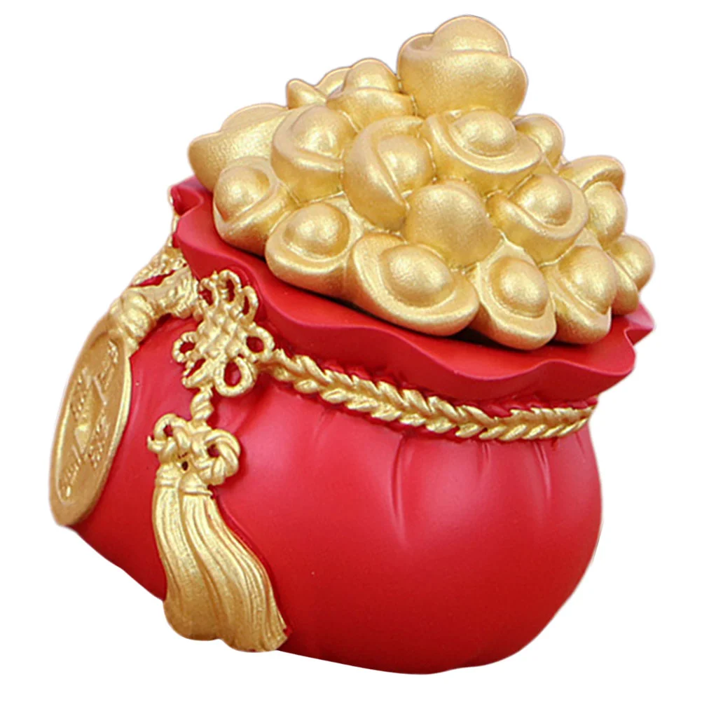 

Home Decoration New Years Room Chinese Style Fortune Bag for Room Craft Home