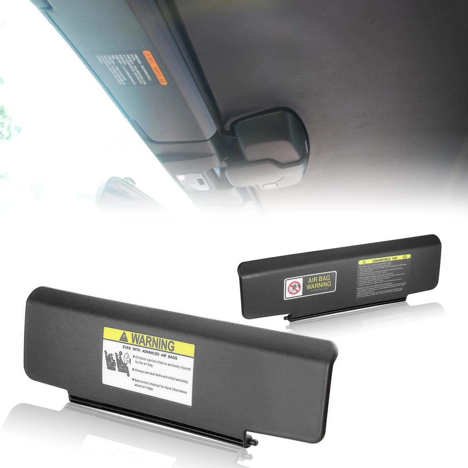 Автомобильный солнцезащитный козырек боковой переднее окно лобовое стекло для