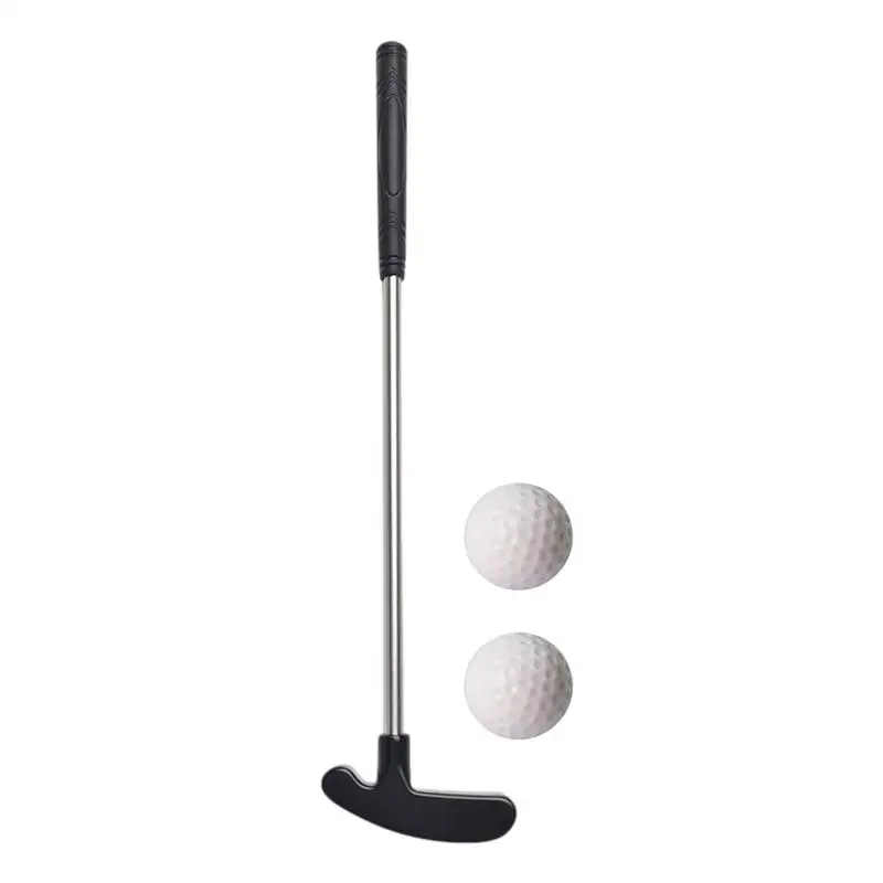 

Mini Golf Clubs Portable TPR Grip Zinc Alloy Head Golf Clubs 2-Way Putter Golf Accessories For Living Rooms Bedrooms Home Study
