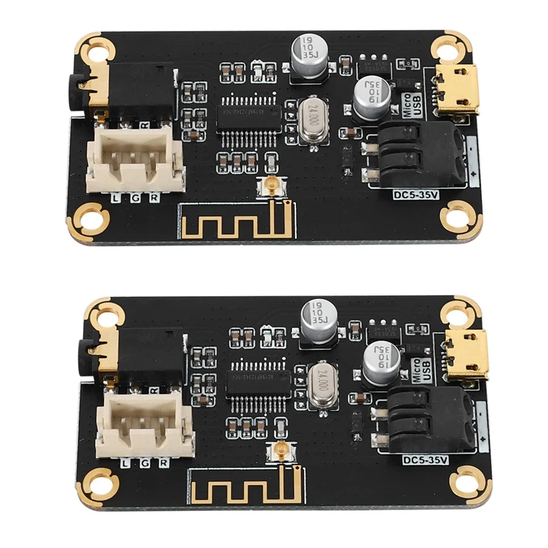 

2X Mp3 Wireless Bluetooth 4.2 Audio Receiver Decoding Board For Diy Speaker Wireless Car