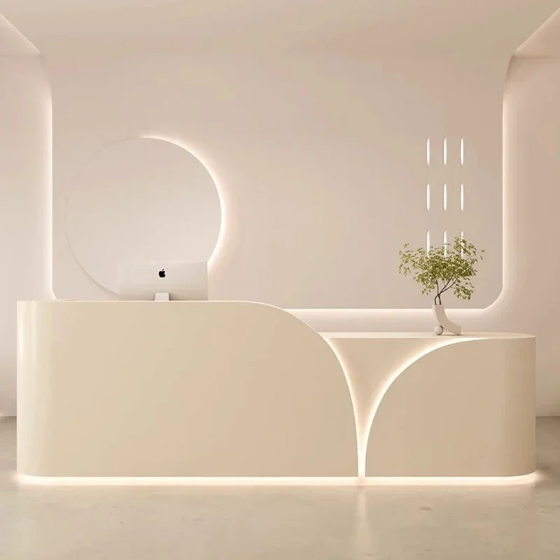 Роскошный стол стойка регистрации салона красоты родителей эстетическая Comptoir De