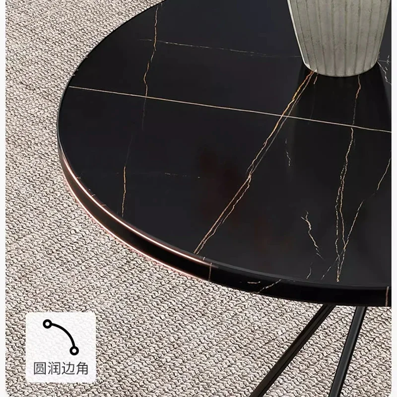 Итальянский дизайн кофейный диван столики для гостиной современные