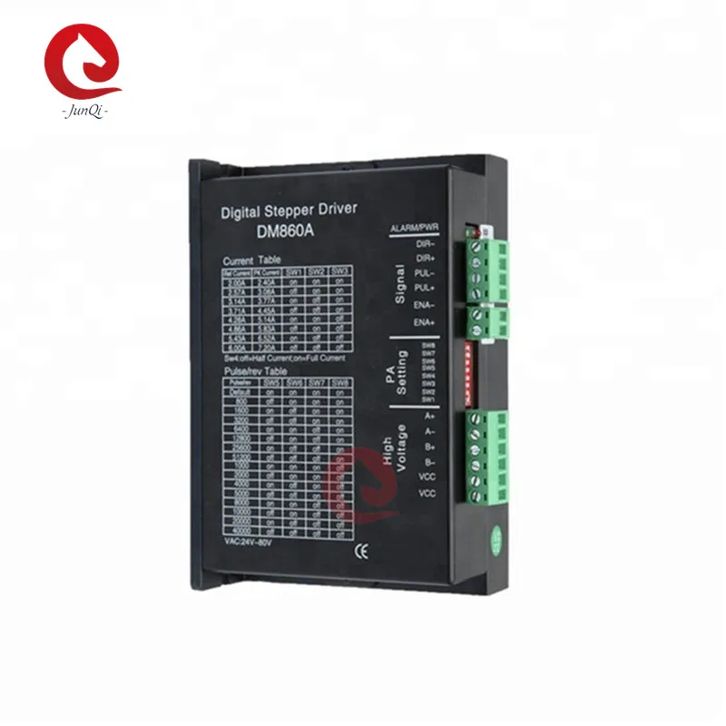 Двухфазный цифровой шаговый двигатель DM860A электродвигатель 24 ~ 80 В переменного