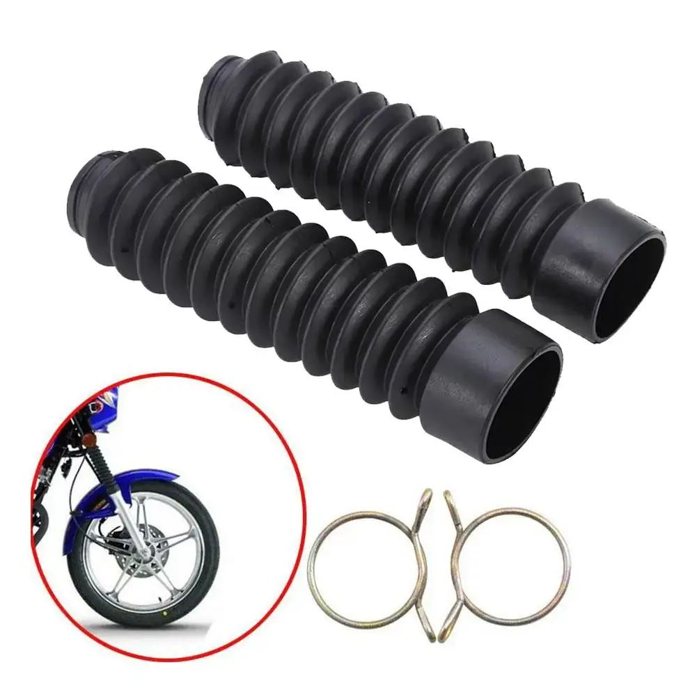 Мотоциклетный пылезащитный чехол демпфирующий Резиновый 2 шт. передний вилочный